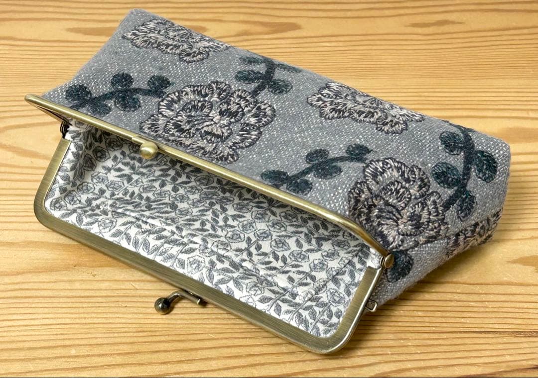 【該当者さま専用作品につきご購入不可となります】 がま口ポーチ 4点