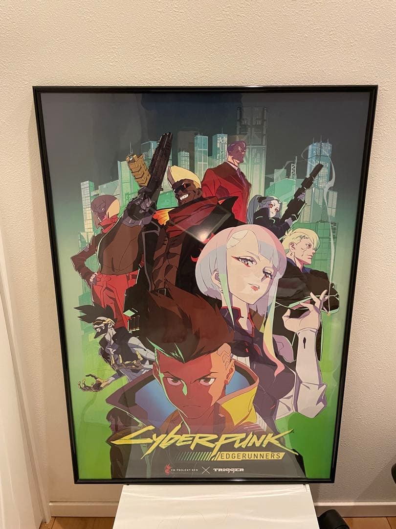 『サイバーパンク: エッジランナーズ』キービジュアルポスター　B2