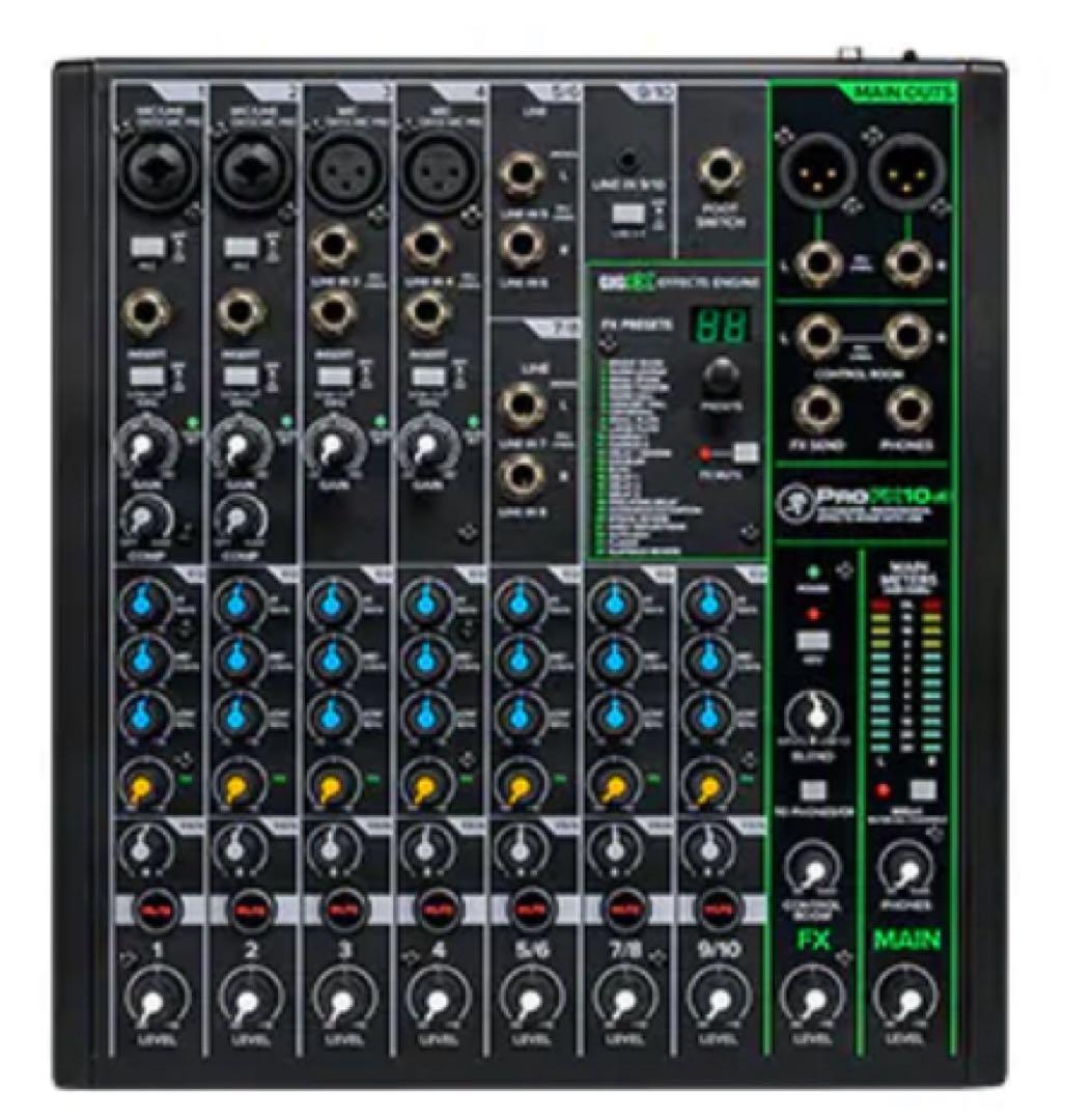 Mackie PROFX10V3 アナログミキサー 10チャンネル