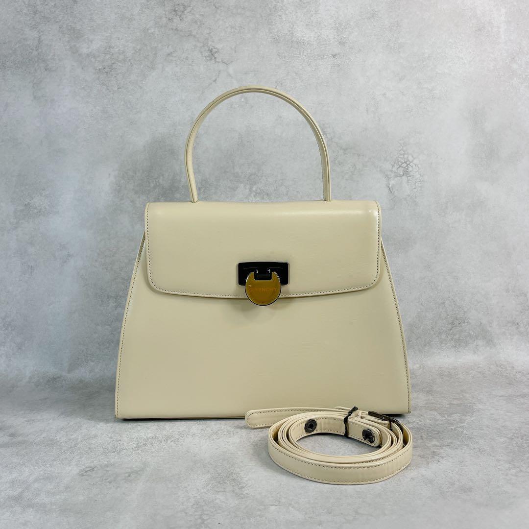 専　GIVENCY ジバンシー　2waバッグ ハンドバッグ　フォーマル　レザー