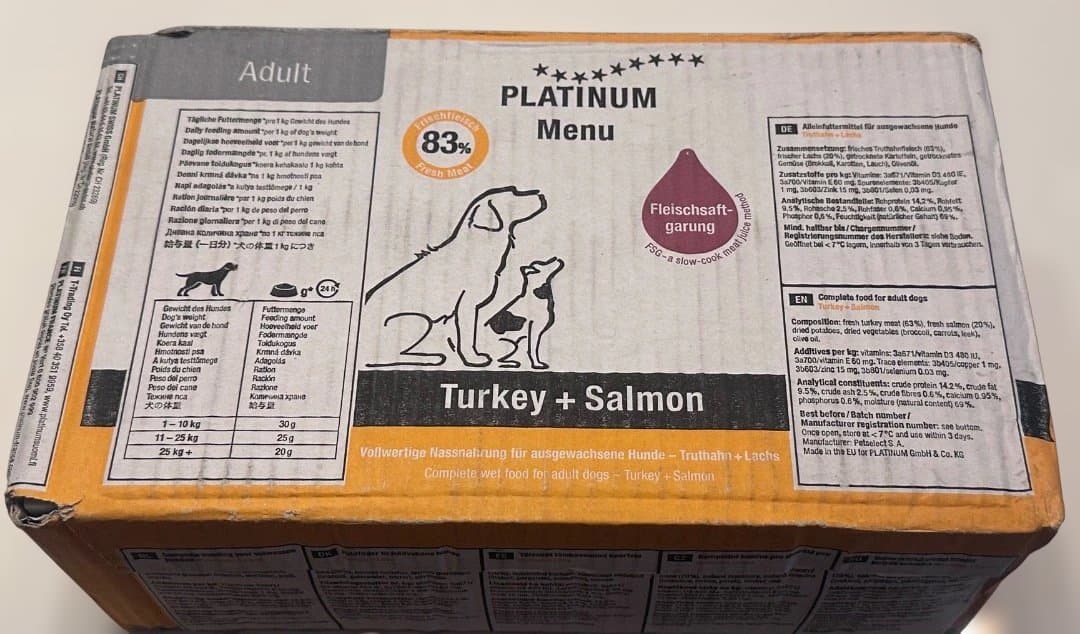 【お祝い価格】PLATINUM(プラチナム) ウェットドックフード2箱