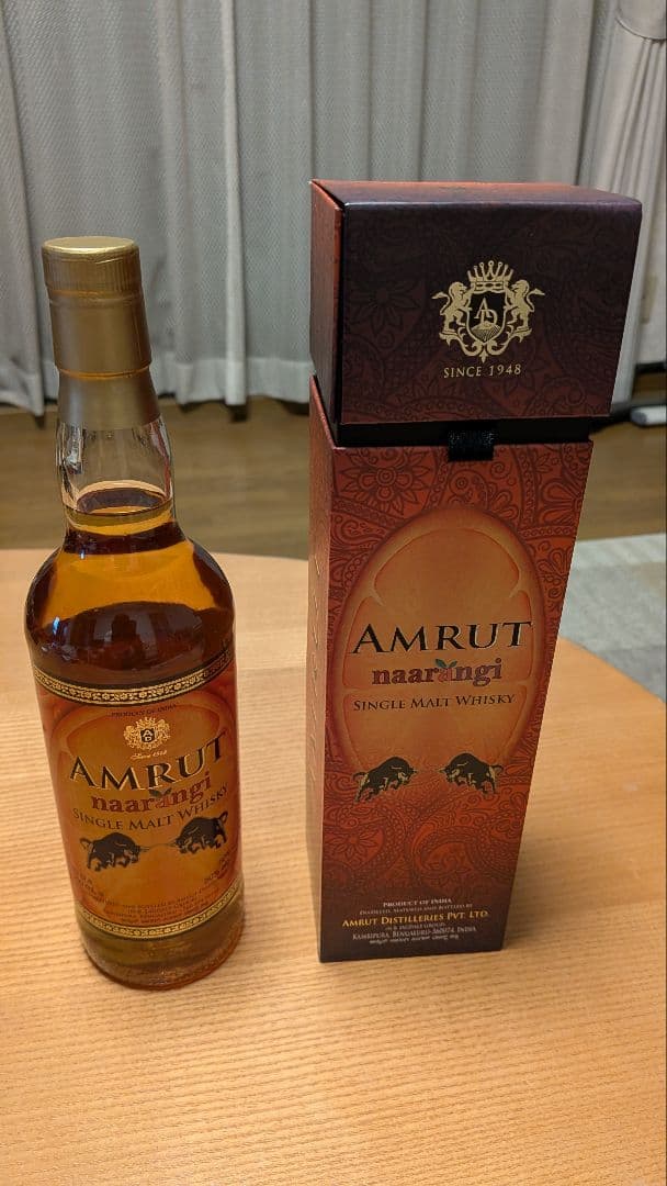 三連休お値下げ　AMRUT インド　高級モルトウィスキー　アムルット