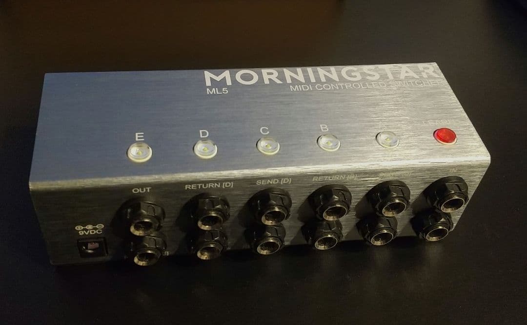 MORNINGSTAR ML5 MIDIコントロールスイッチャー