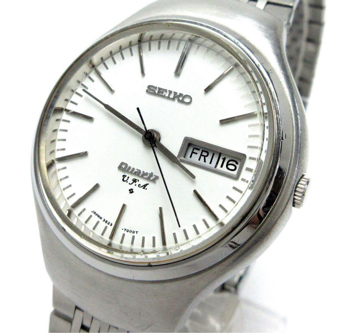 SEIKO V.F.A. メンズ 3823-7001 クォーツ 稼動品 レア