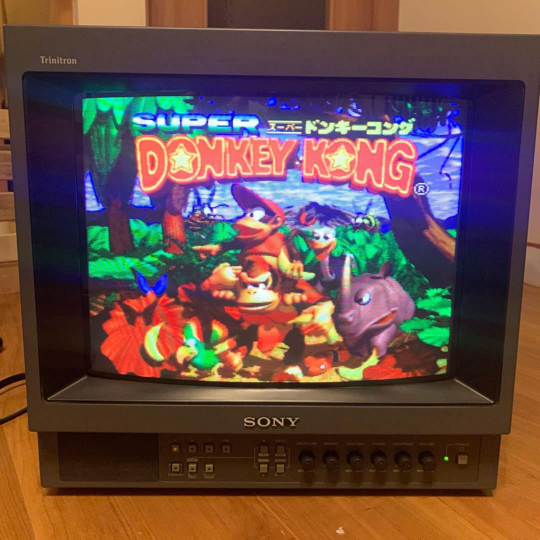 14型トリニトロンカラービデオピクチャーモニター PVM-14M1J SONY