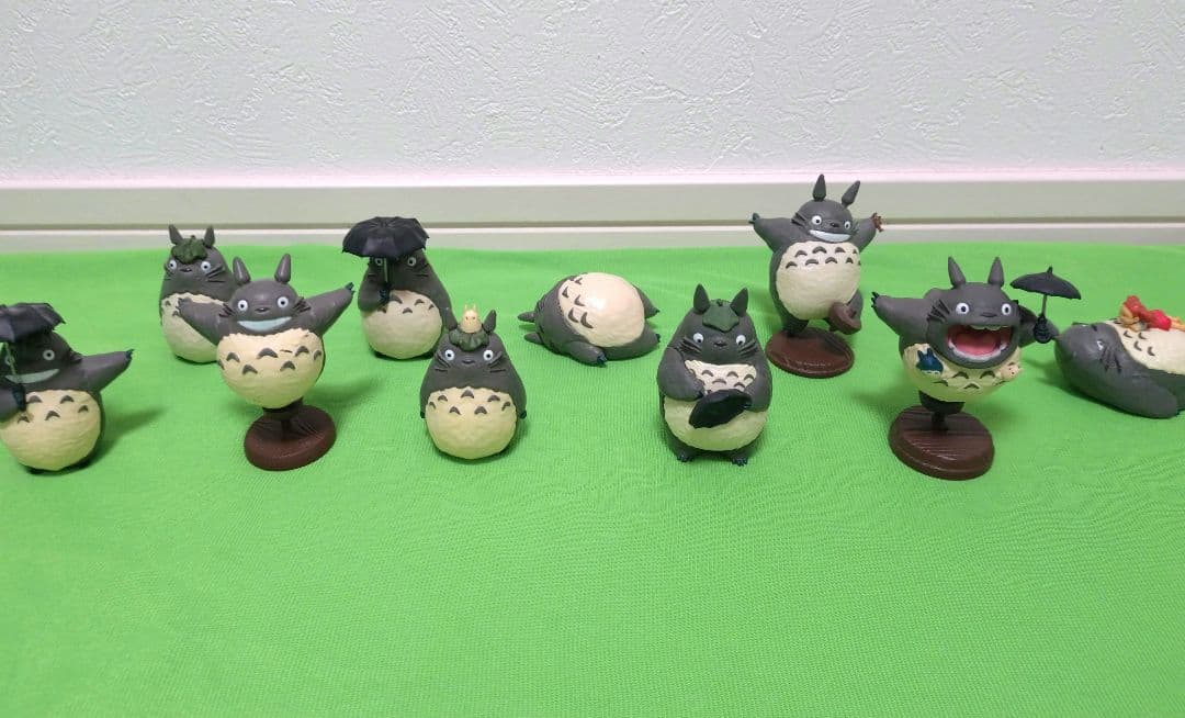 ジブリ　となりのトトロ　ポーズがいっぱいコレクション　フィギュア　10体
