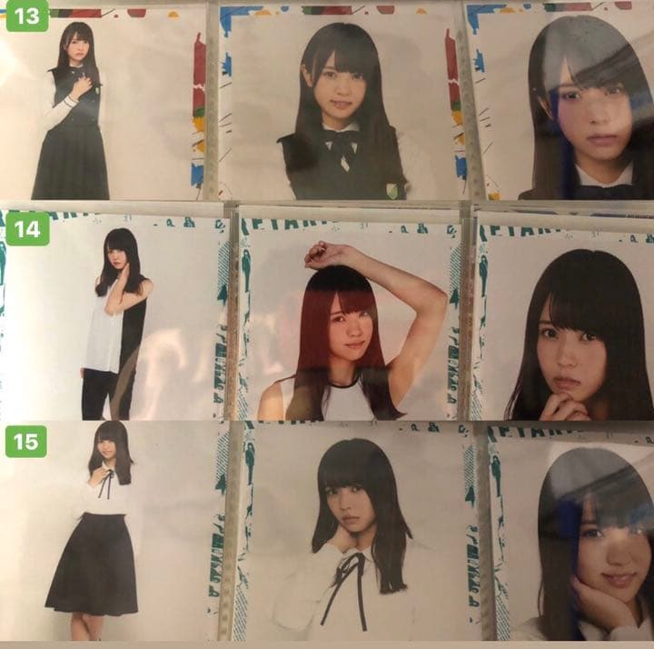 欅坂46(小林由依)生写真セット67枚