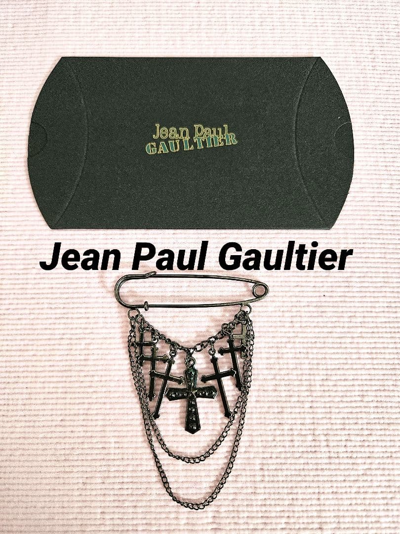 【新品】Jean Paul Gaultier☆ピンブローチ☆VTG☆80年代