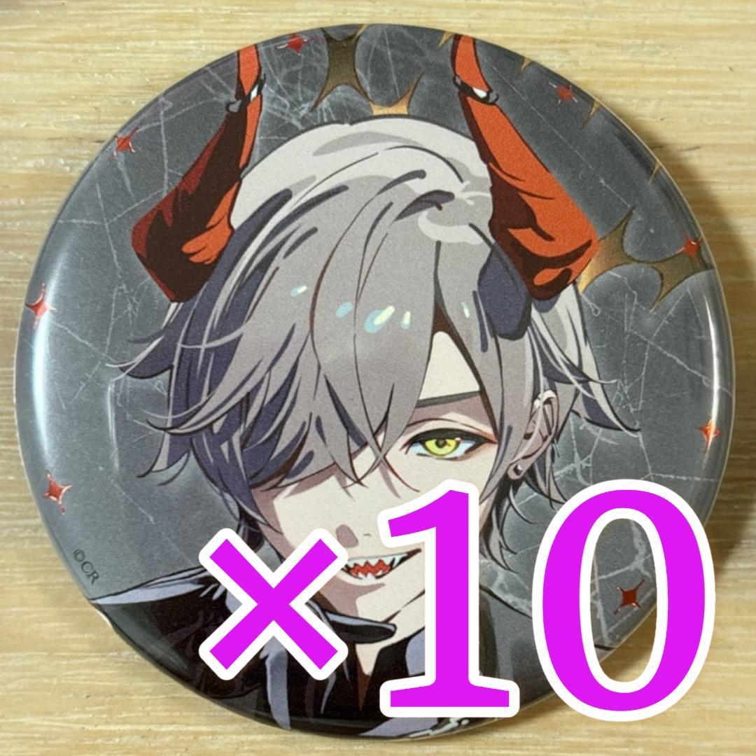 Daruma is god だるまいずごっと CR HW 缶バッジ 10個