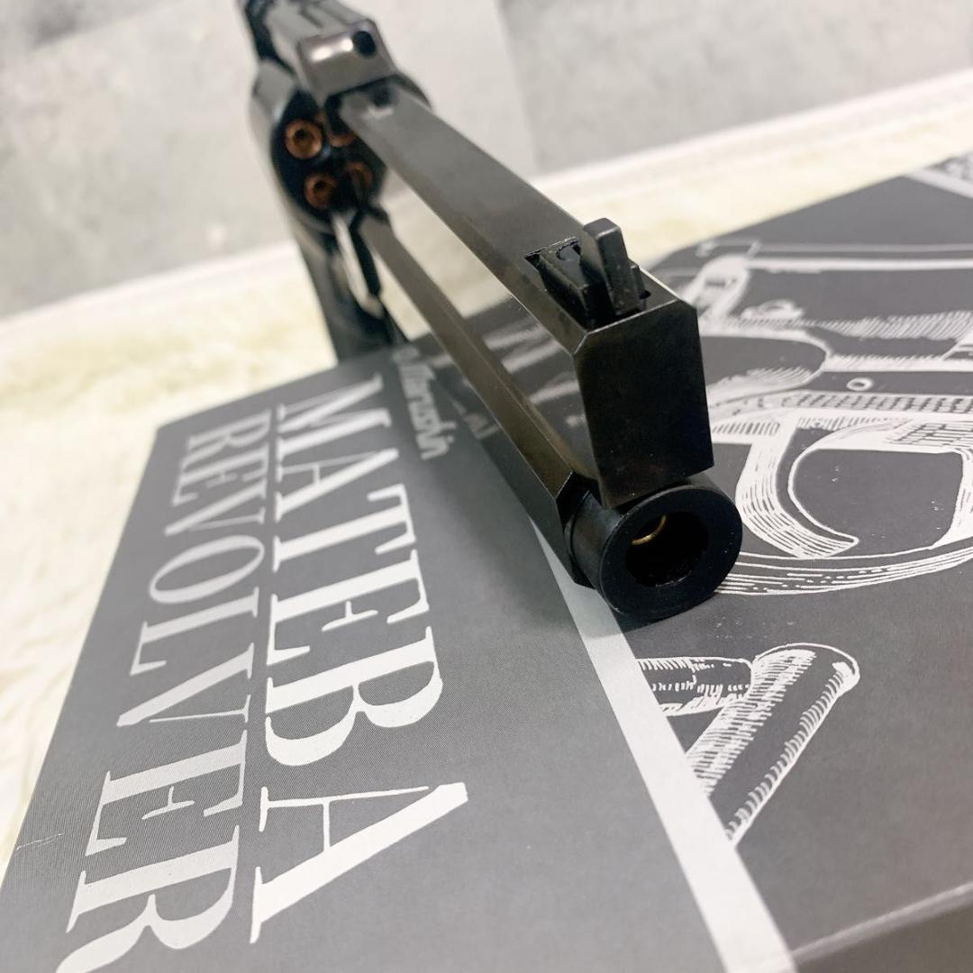 マルシン MATEBA 6インチ Wディープブラック ABS ブラックラバー塗装