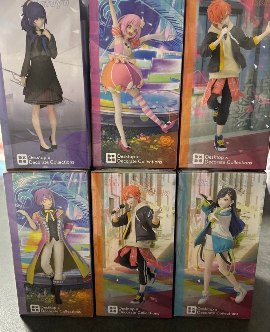 プロセカ　Desktop×Decorate　ワンダショ　フィギュア　6点セット