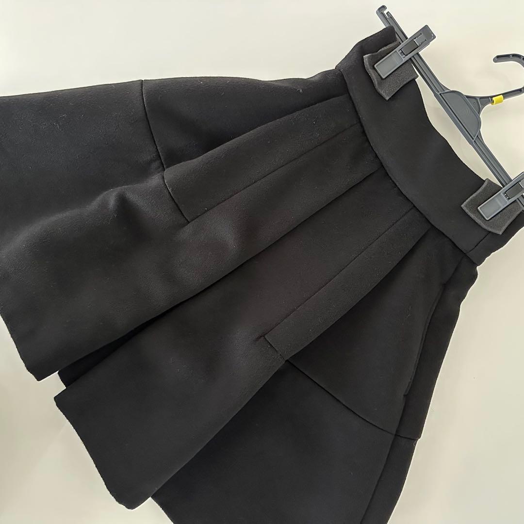 【新品未使用】 seventen ハイウエストフレアキュロット S