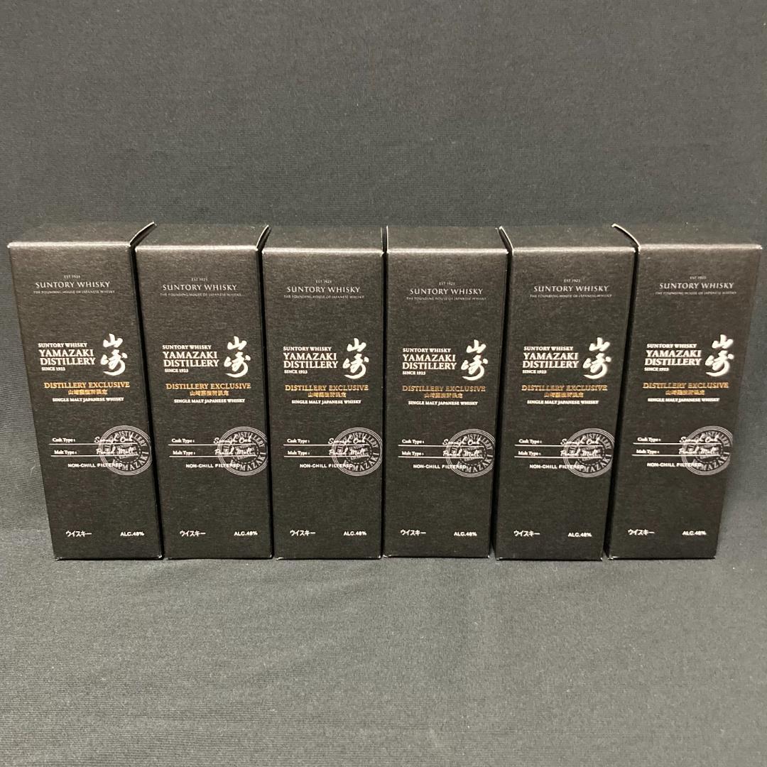 サントリー 山崎蒸溜所限定ウイスキー 180ml 6本 新品未開栓