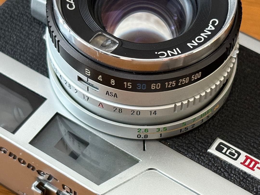 【整備済】Canon QL17 G-III Canonet フィルムカメラ