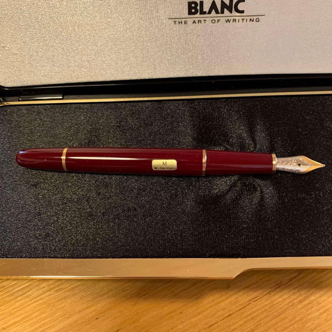 MONT BLANC 万年筆 マイシュターシュテック144 ボルドーM