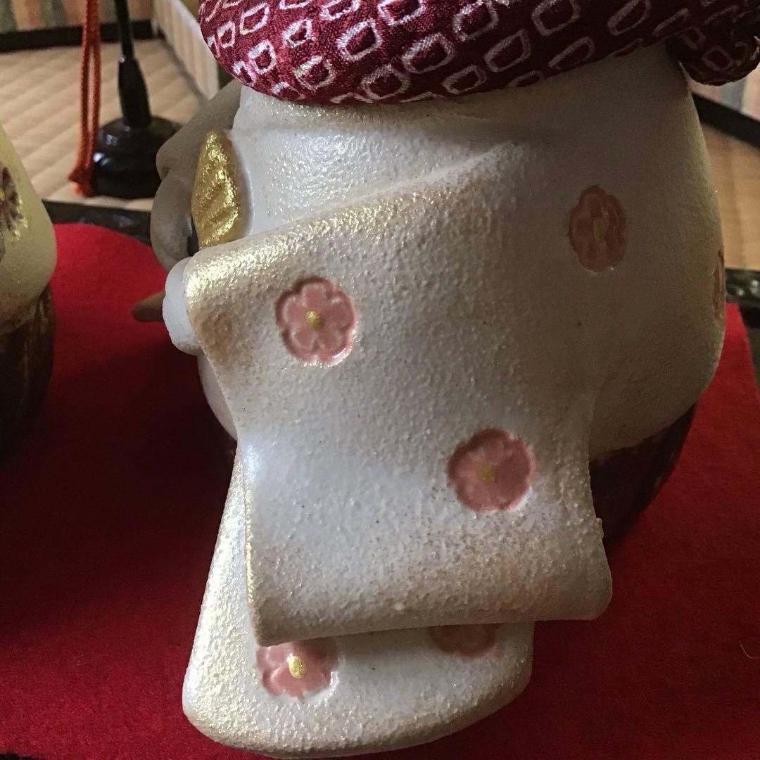 猫のお雛様【大】＋3匹官女╰(*´︶`*)╯♡