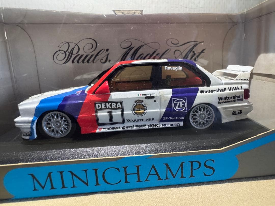 ミニカー MINICHAMPS BMW M3 Schnitzer Ravaglia1/43