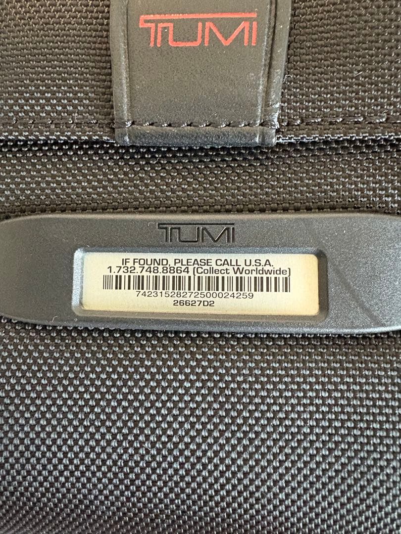 TUMI キャリー　ビジネスバック　4ウィール・ラップトップ　未使用品