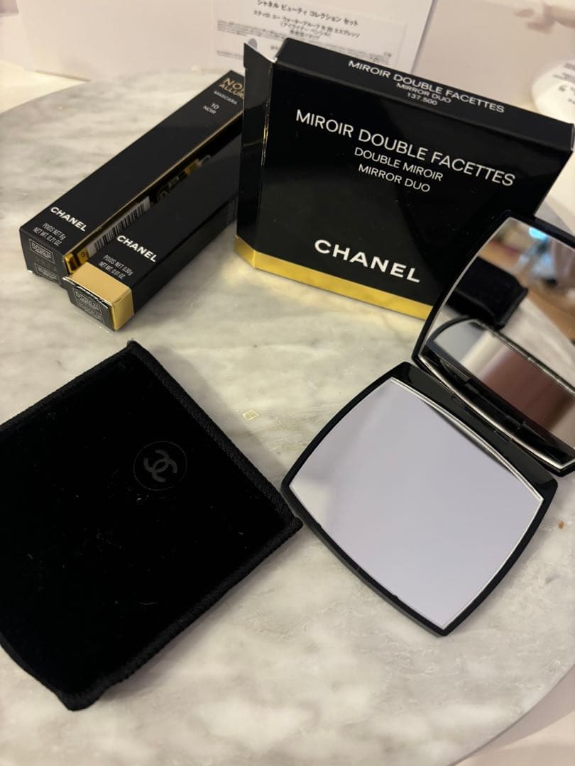 CHANEL アイライナー　マスカラ ミロワール ドゥーブル ファセット　ポーチ