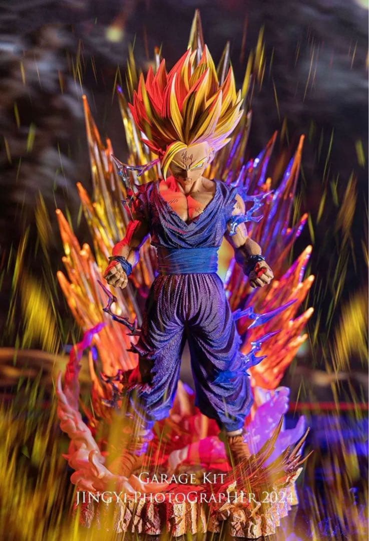 ドラゴンボール 孫悟飯 ガレキ ガレージキット スタチュー X③①