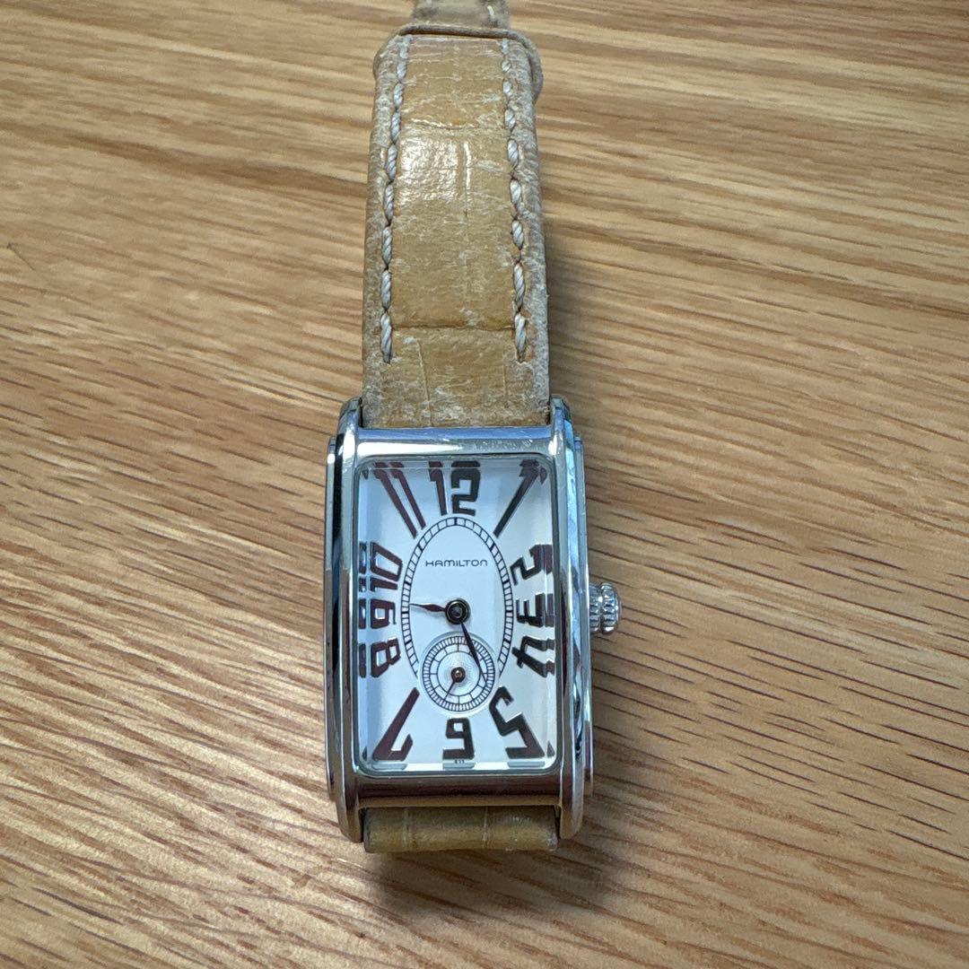 HAMILTON レディースウォッチ レザーベルト