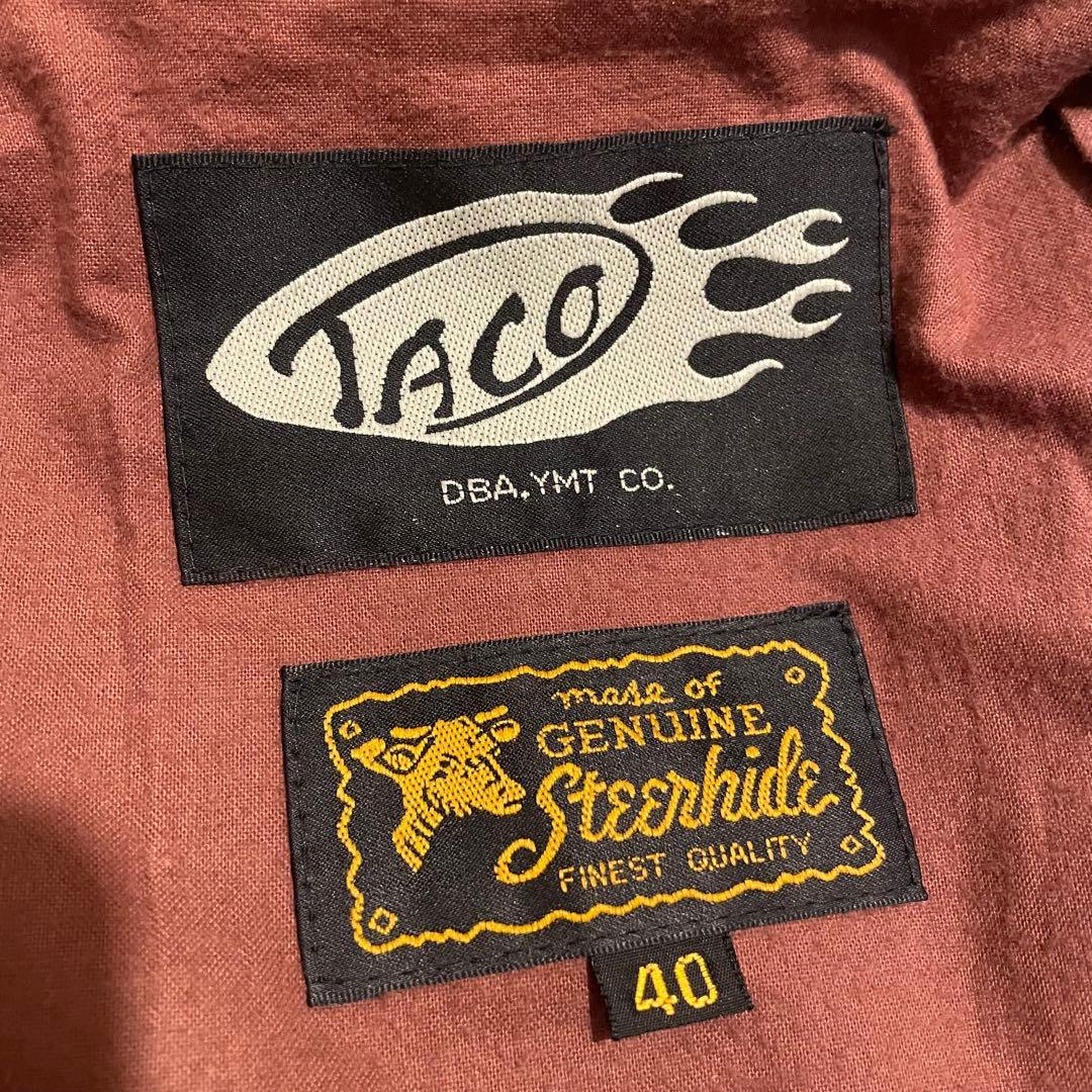 良品 90s ビンテージ シングル レザー ライダースジャケット US40