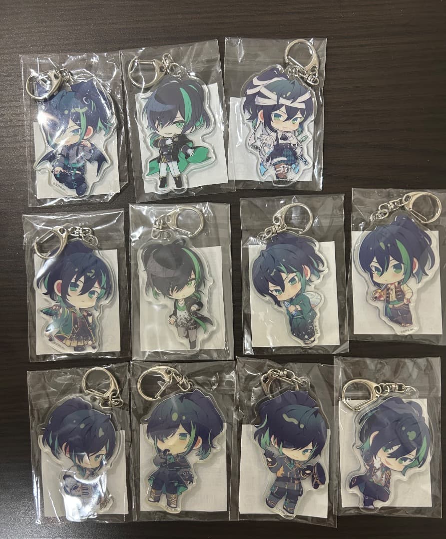 騎士A しゆんさん アクリルキーホルダー 11個セット