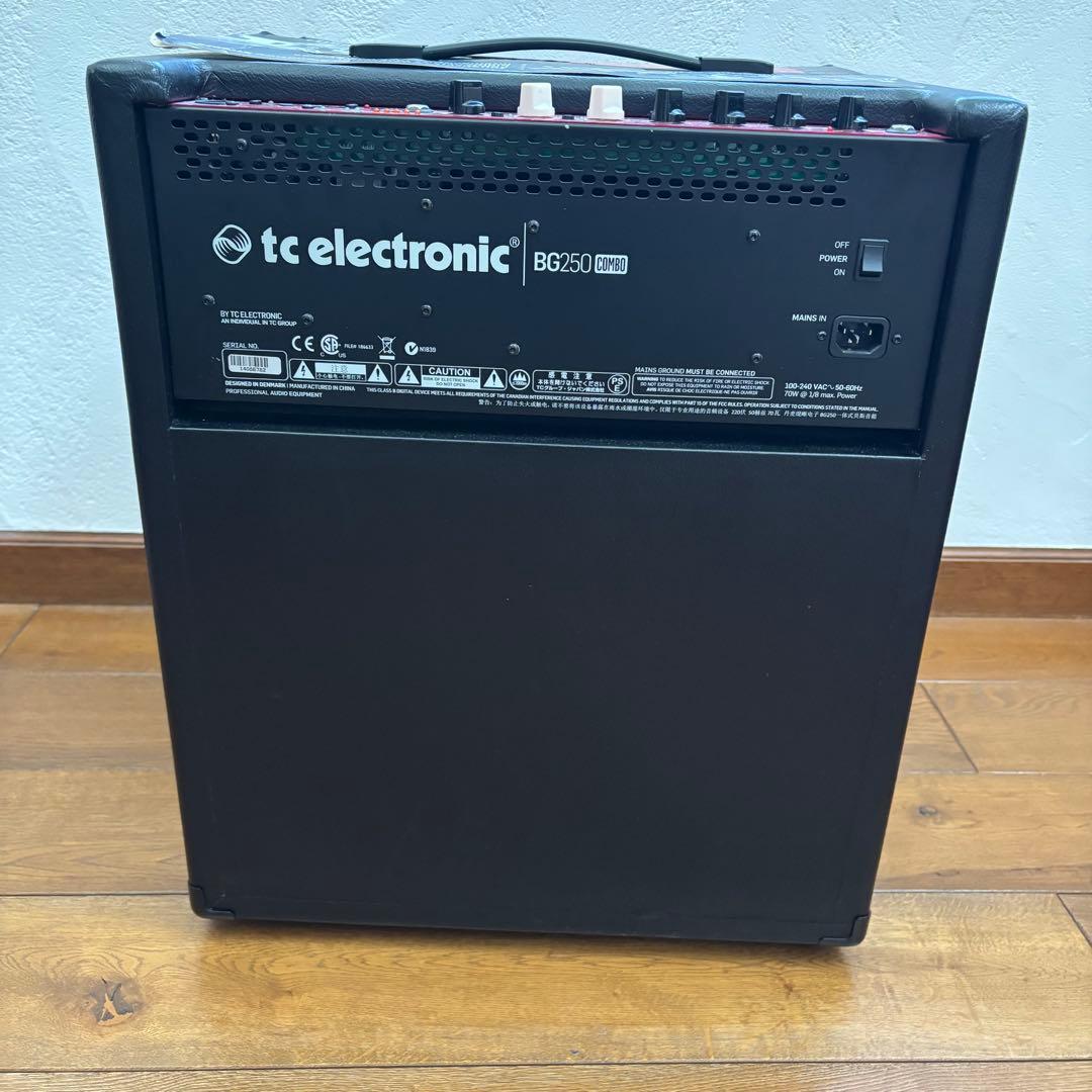 レア　tc electronic bg250 combo ベースアンプ　コンボ