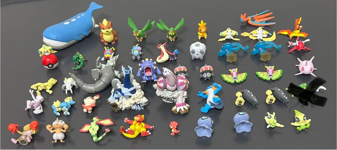 ポケモン ミニフィギュア 44体セット モンコレ　フルカラーアドバンス