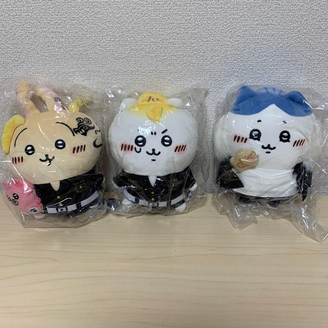 ちいかわ　東京卍リベンジャーズ　コラボぬいぐるみ　3体セット