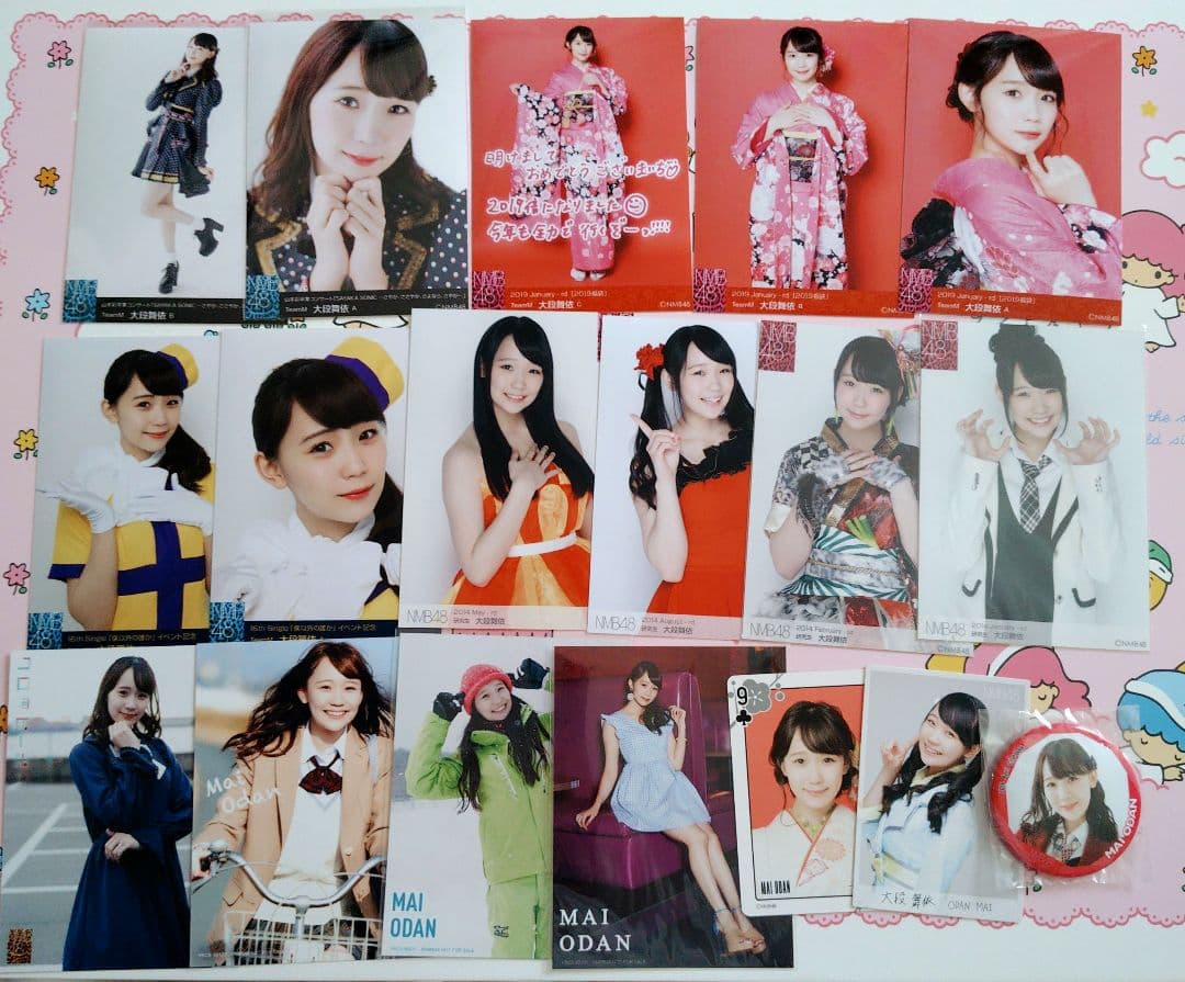 NMB48 ♡大段舞依♡ 生写真 缶バッジまとめ売り