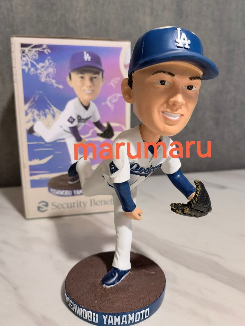 新品 山本由伸ボブルヘッド人形[本物] 6月13日ドジャーススタジアム限定配布②