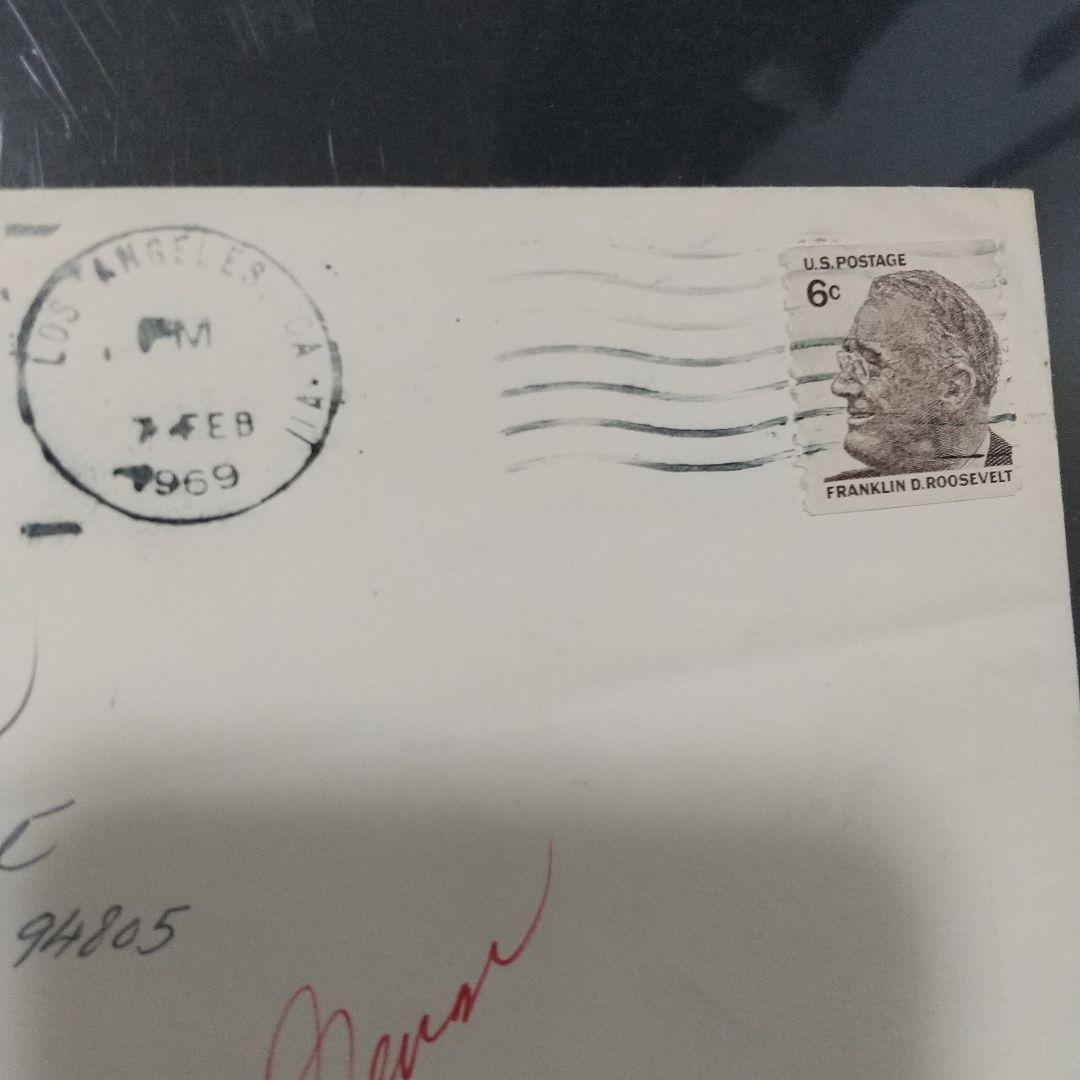 ブルース・リー遺品，直筆サイン封筒 Ki‼️