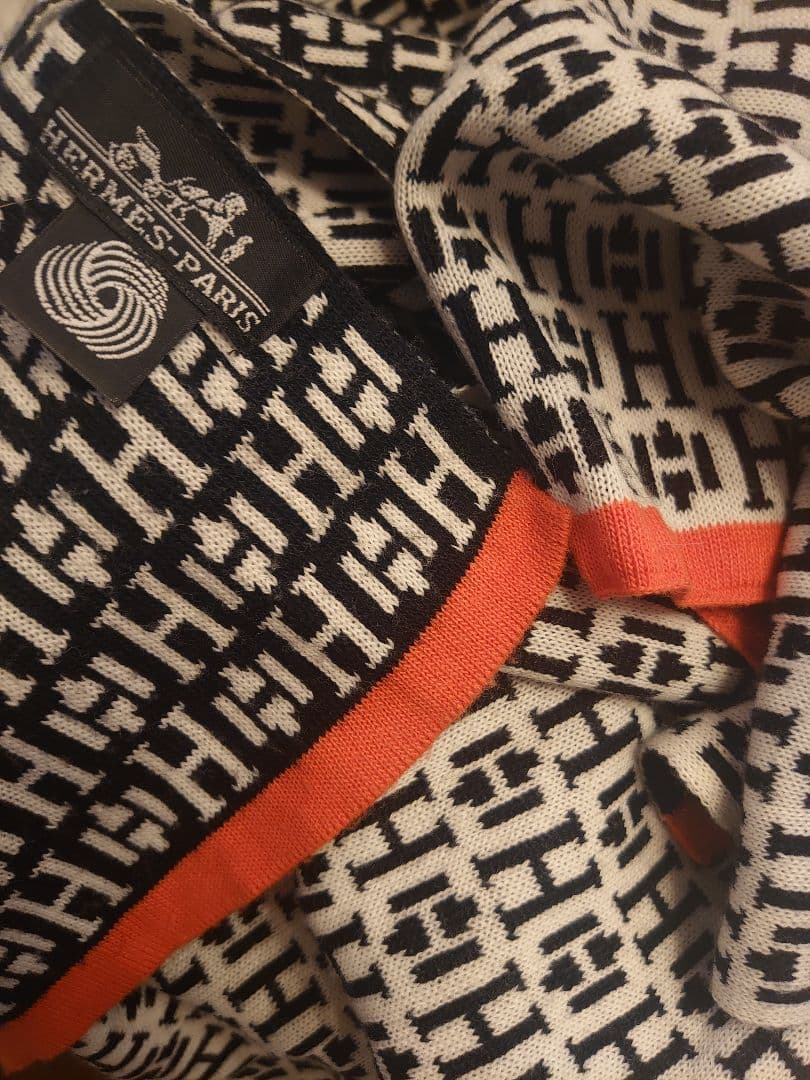 エルメス マフラー 確実 本物 ロゴ 暖かい 男女兼用