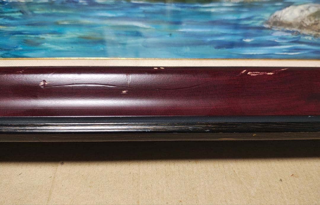 F30号 油絵額縁 アクリル板仕様（油彩画セット）