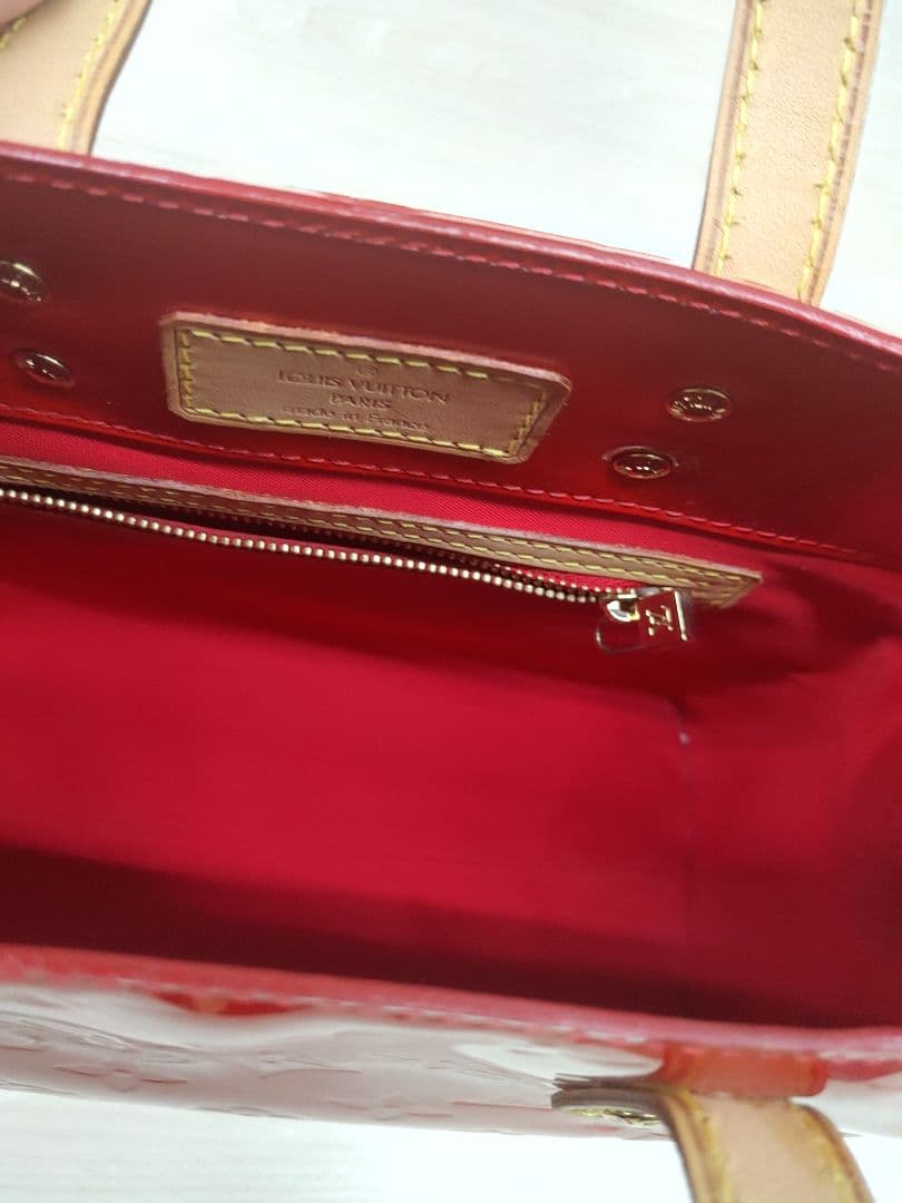 ルイヴィトン ヴェルニ リードPM ハンドバッグ ミニトート ポムダムール