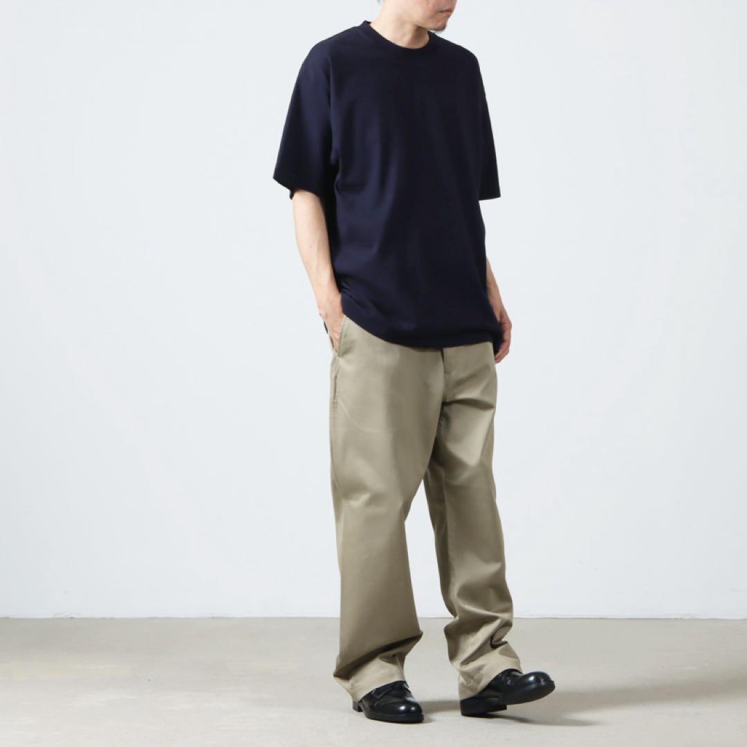 COMOLI コットンチノオーバーパンツ【1】