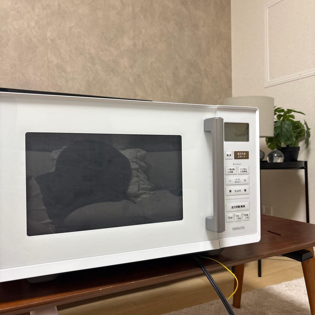 山善 23L 単機能電子レンジ YRV-F230(W) ホワイト