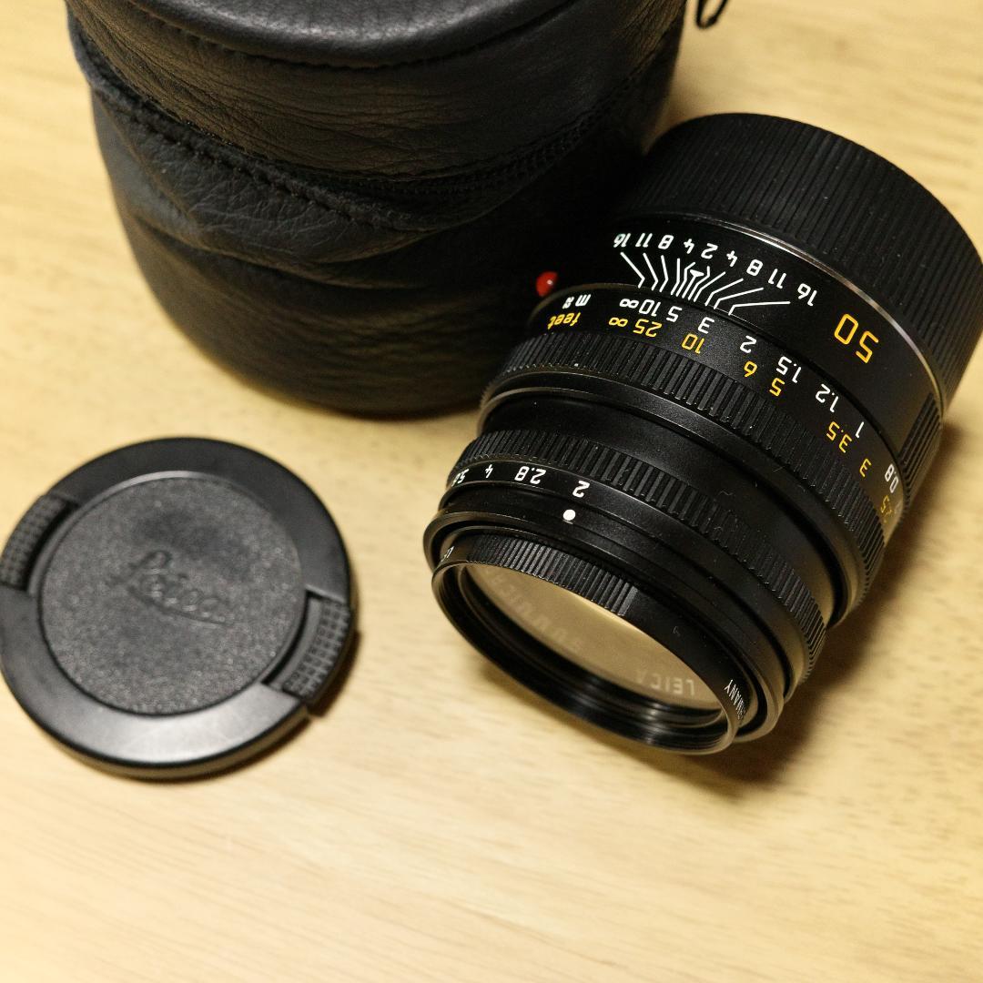 Leica Summicron ライカ ズミクロンM 50mm F2 フード内蔵