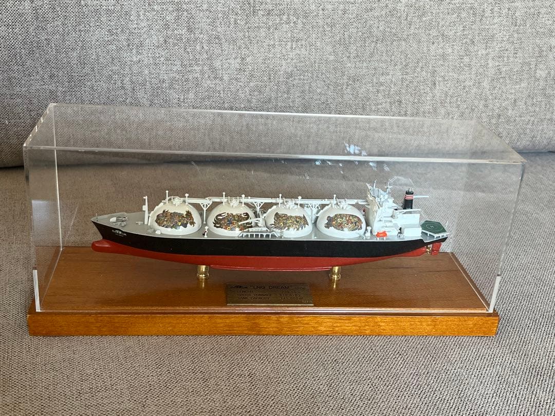 LNG船　DREAM 号　 モデルシップ　精密模型