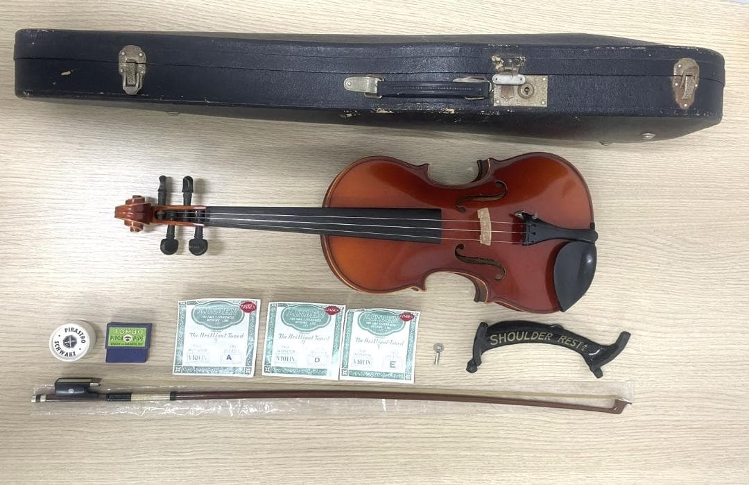 【ビンテージ】スズキ ヴァイオリン No.102 4/4 1968年製 付属品有