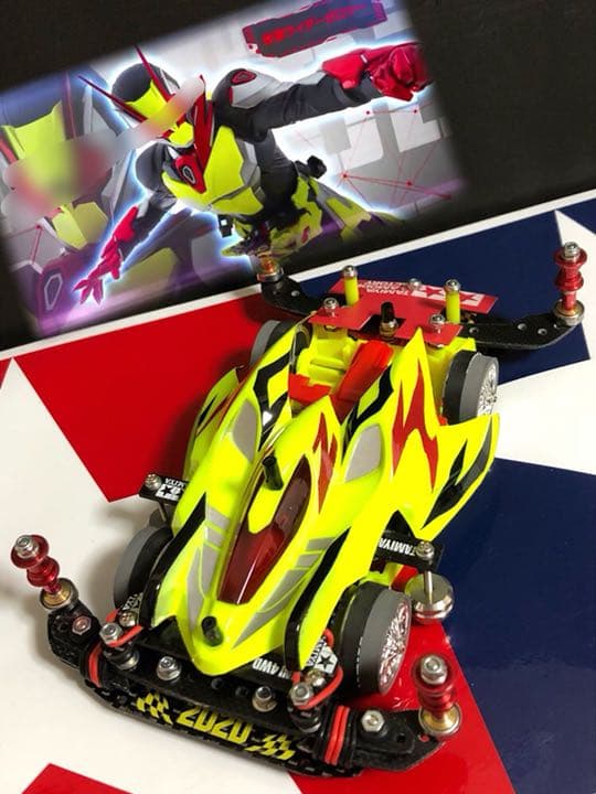 ミニ四駆 完成品 MAカスタムマシン オーソライズマンタレイMK-02