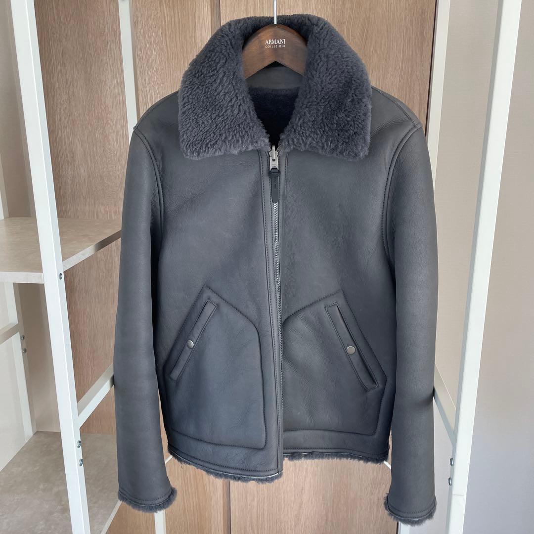 COACH コーチ　リバーシブル　レザージャケット　ボアジャケット　アウター