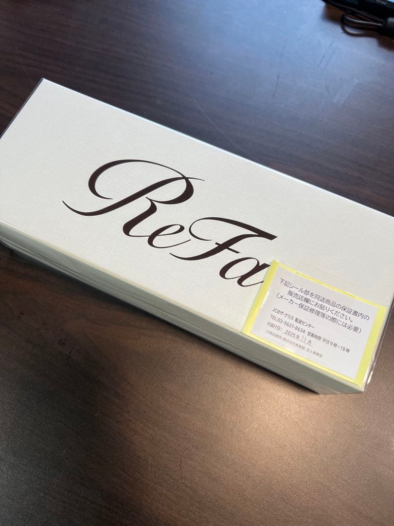 【新品/未使用】Refa FINE BUBBLE U シャワーヘッド