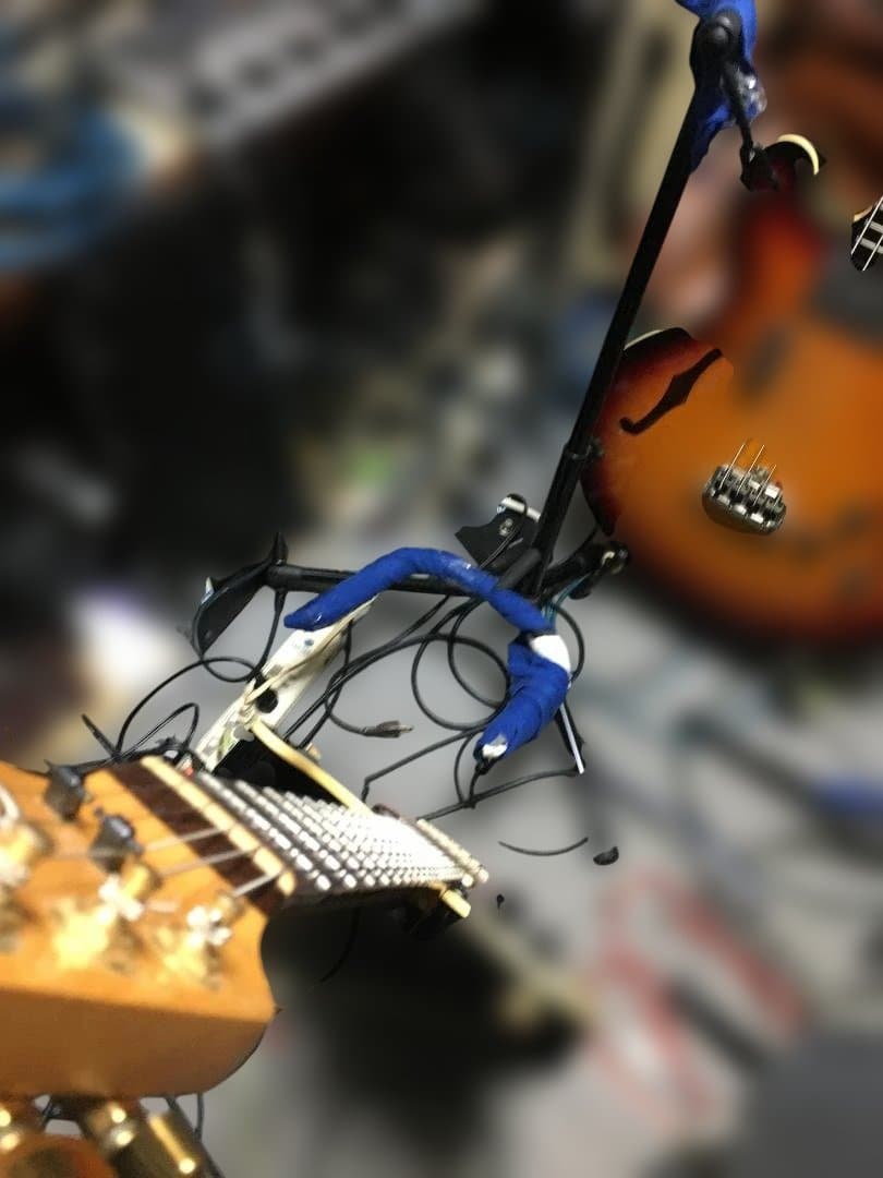 オンリーワン！Godin acousticaster レース他改良多数　動画！