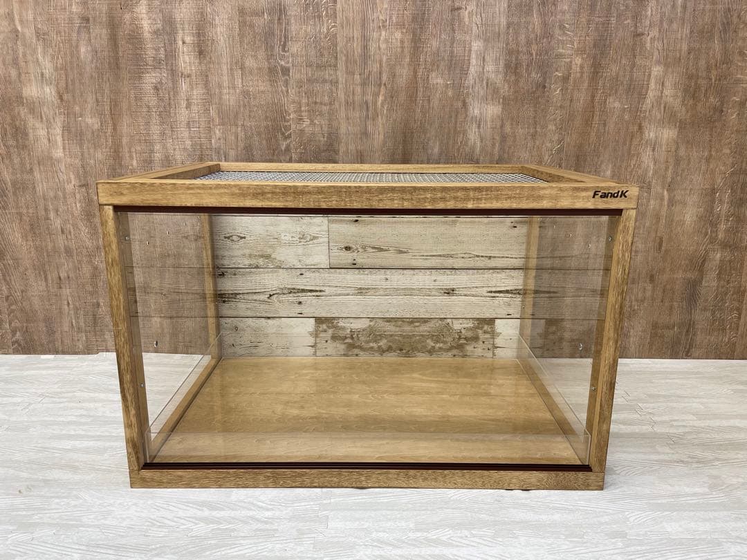 ＦandＫ爬虫類木製ケージ　ハリネズミ仕様　700×450×450