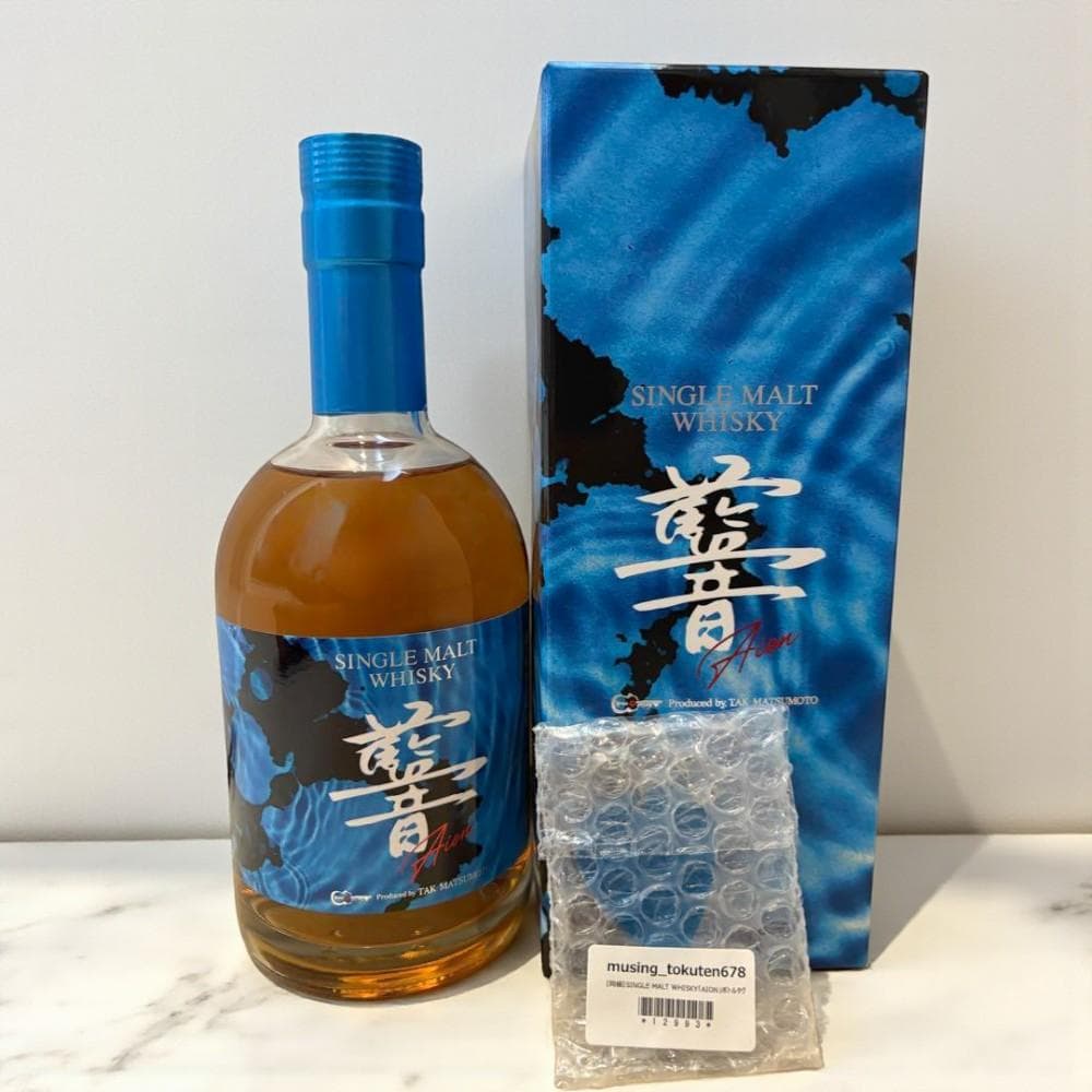B'z 松本孝弘 ウイスキー SINGLE MALT WHISKY「AION」