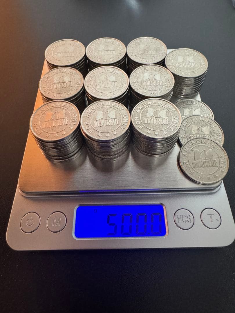 専用、3000枚 アミューズメント ゲームセンター メダル 同一絵柄