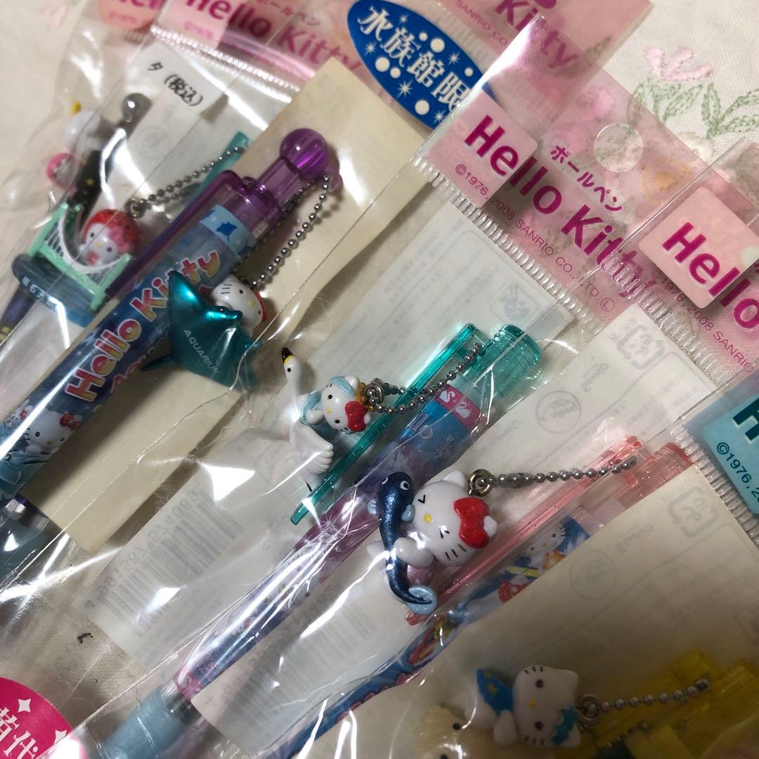 ハローキティ　未使用　ご当地　ボールペン&シャーペン６本セット　平成　お土産