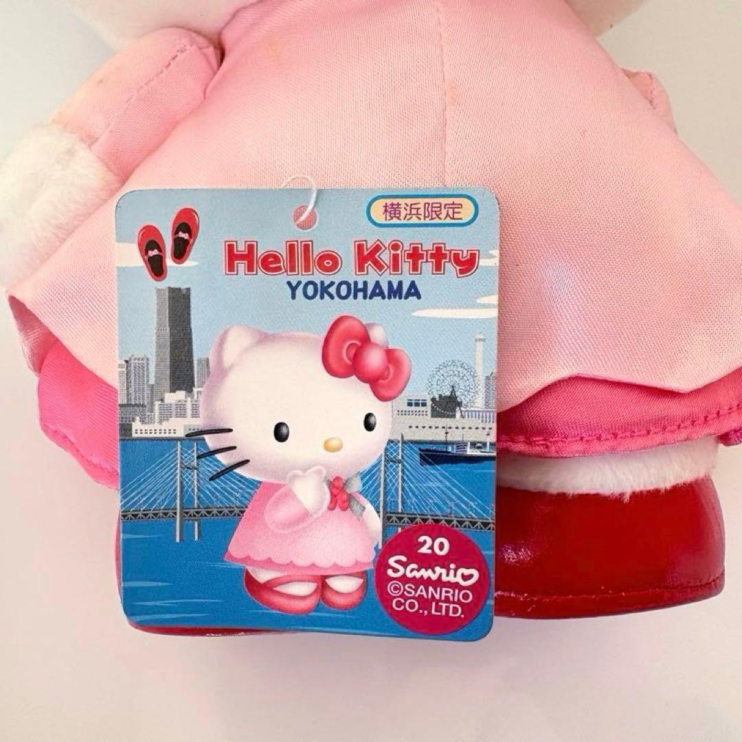 【激レア・タグ付き】ハローキティ 横浜限定 2002年 赤い靴 ご当地キティ